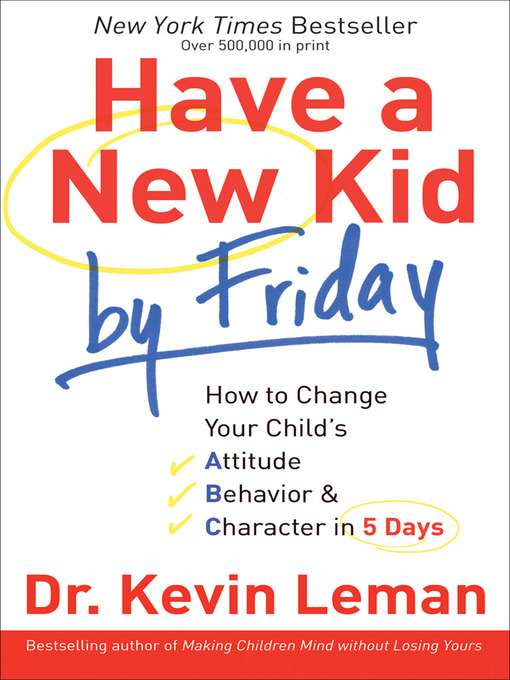 Title details for Have a New Kid by Friday by Dr. Kevin Leman - Wait list
